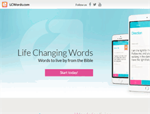 Tablet Screenshot of lc-words.com
